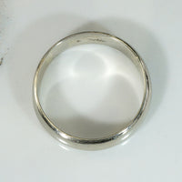 Swanky 18k White Gold Cartier Band Size 11.25