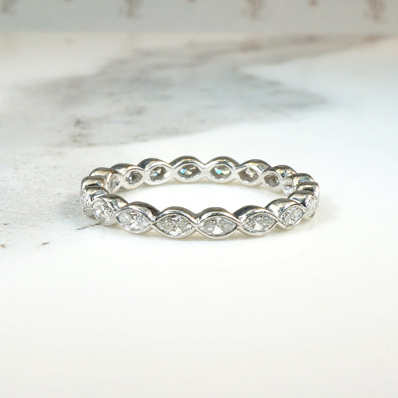 Marvelous Marquise Diamond Eternity Band