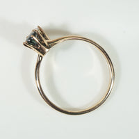 Petite Sapphire & Diamond Toi Et Moi Ring