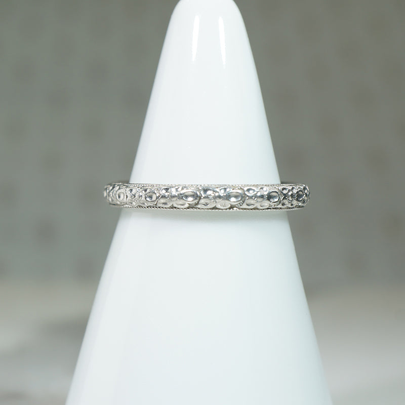 Deco Platinum Flower Band