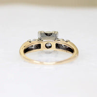 Darling Two-Tone Gold & Diamond Engagement Ring