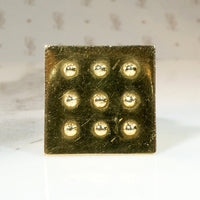 Monumental Mod 18k Gold Statement Ring
