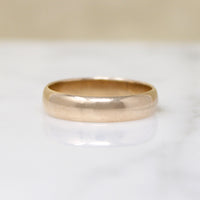 Classic 4mm Gold Wedding Band