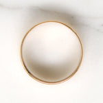 Wide Gold Wedding Band by Woods & Sons