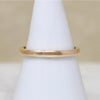 Slender 18k Gold Size 9 Wedding Band