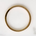 Slender 18k Gold Size 9 Wedding Band