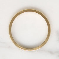 Slim 14k Gold Wedding Band in Size 8.25
