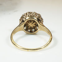 Lovely Pearl and OMC Diamond Halo Ring
