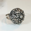 Bohemian Sterling Filigree Bombé Ring