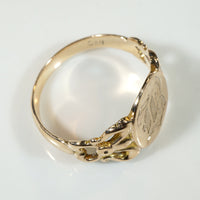 Bountiful Bows Otsby & Barton "B" Signet Ring