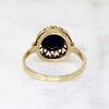 Bohemian Lapis & Gold Filigree Dome Ring