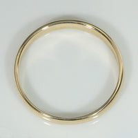 Lightweight Size 8 14k Gold Band