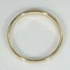 Lightweight Size 8 14k Gold Band