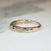 Darling Rose Gold & Diamond Wedding Band