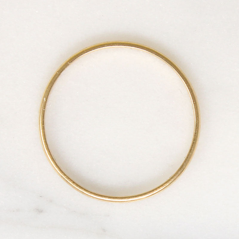 Lightweight Size 9.5 14k Gold Wedding Band