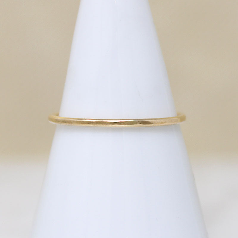 Super Slim Vintage 1mm Gold Band