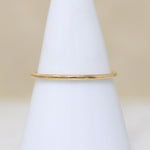 Super Slim Vintage 1mm Gold Band
