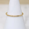 Super Slim Vintage 1mm Gold Band