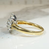 Celestial Starry Cluster in Platinum & 18ct Gold Ring