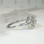 Platinum Vintage 1930's OEC Diamond Ring