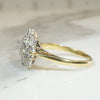 Scintillating English Diamond Ring in Platinum & 18ct Gold