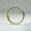 Vintage Sapphire 18k Gold Eternity Band