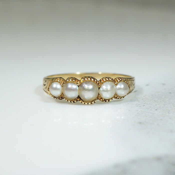 Luminous Natural Pearl Band in Original Box