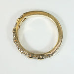 Modernist Seven Diamond Band in 14k Yellow Gold