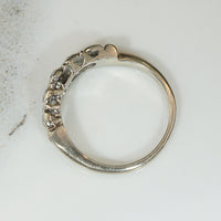Lovely Vintage White Gold Diamond Band