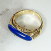 Egyptian 19th Century Lapis Lazuli & 18k Gold Ring