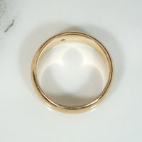 Antique Austrian Gold Wedding Band Size 6