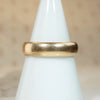 25th Anniversary Austrian Gold Wedding Band Size 8