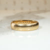 25th Anniversary Austrian Gold Wedding Band Size 8