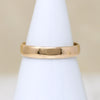Buttery 18k Gold Victorian Wedding Band