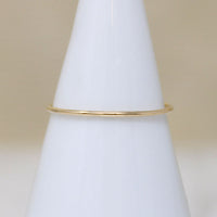 Wee Slip of a 14k Gold Band