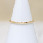 Simple & Sweet 1mm Vintage Gold Band
