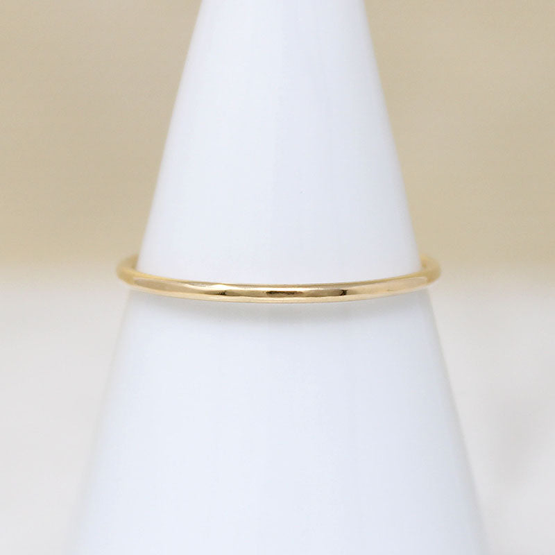 Simple & Sweet 1mm Vintage Gold Band