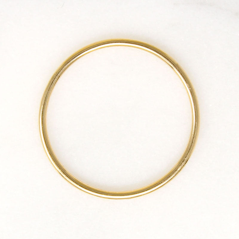 Simple & Sweet 1mm Vintage Gold Band
