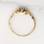 Enchanted Little Diamond & Gold Ring