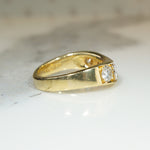 Luxurious 1.15tcw Diamond Contour Band in 18k Gold