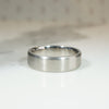 Size 8.75 Recycled Palladium Wedding Band