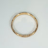 Scalloped & Milgrained 14k Gold Band