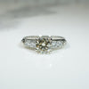 Uniquely Beautiful Classic Diamond Engagement Ring