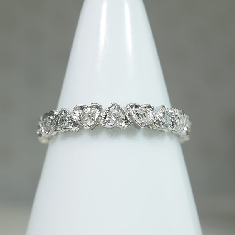 Endless Love Platinum & Diamond Eternity Band