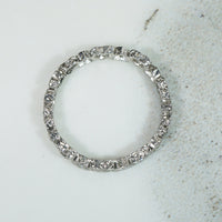 Endless Love Platinum & Diamond Eternity Band