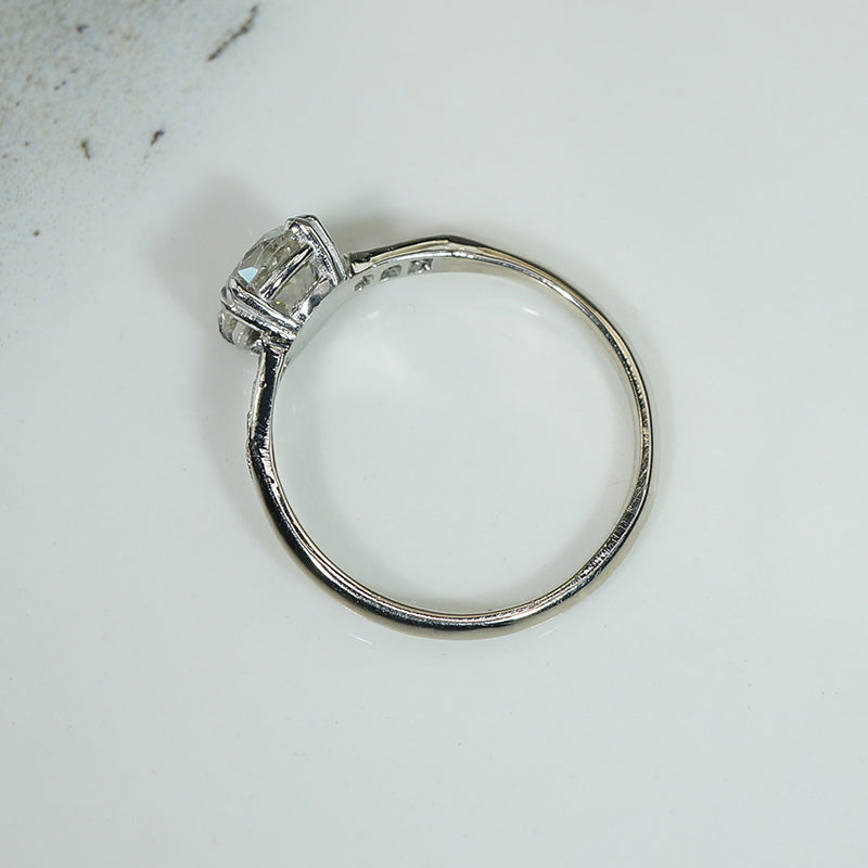Wonderful 1.04ct Old European Cut Diamond Engagement Ring