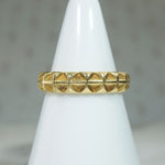 Sculpted 18k Gold Band by J. Bohan