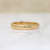 Buttery 18k Gold Band Engraved "July 17/07"