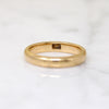 Buttery 18k Gold Band Engraved "July 17/07"