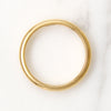 Buttery 18k Gold Band Engraved "July 17/07"